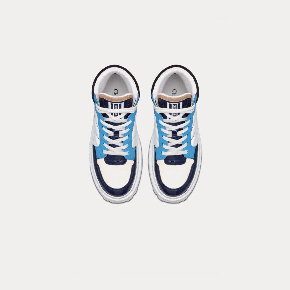 Dior D-Player White Blue Lightweight Sneakers Size US 8 - Image 2