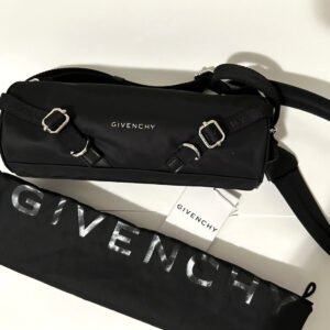 GIVENCHY Voyou Black Nylon Crossbody Bag