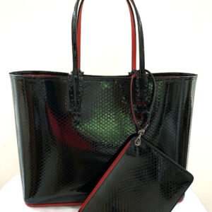 Christian Louboutin Cabata Large Tote Bag with Clutch – Red Sole Signature