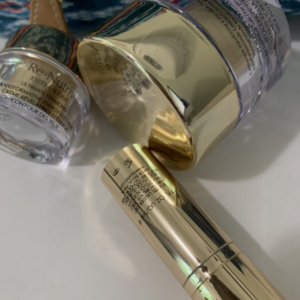 Estée Lauder Re-Nutriv Diamond Sculpted Transformation Set – Cream, Eye, Serum with Case