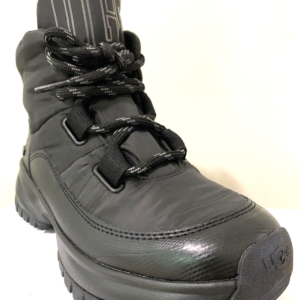 UGG® Women's Waterproof Yose Lace-Up Booties | Black | Size 7.5